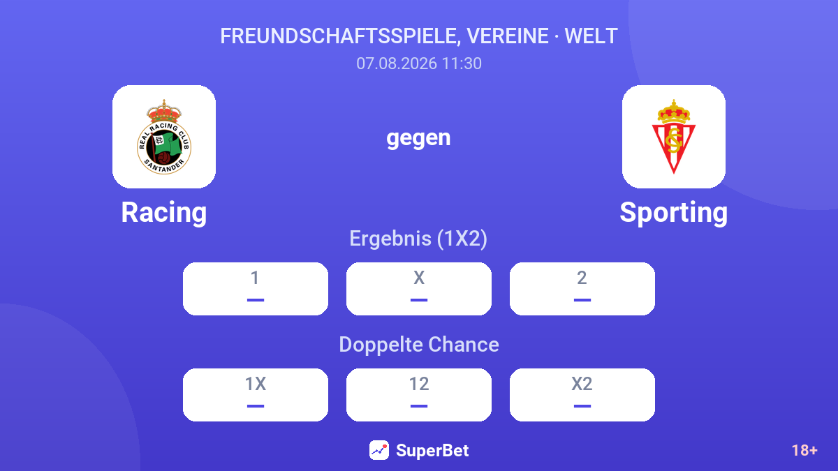 Racing – Sporting — Quoten