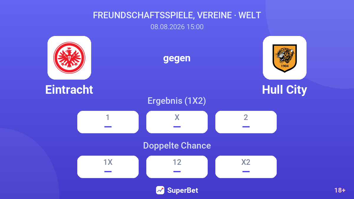Eintracht – Hull City — Quoten