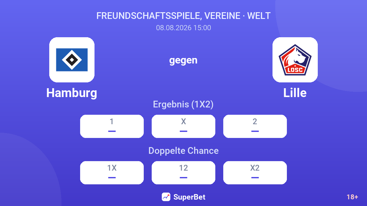 Hamburg – Lille — Quoten