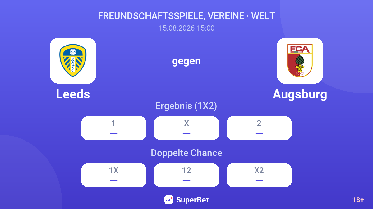 Leeds – Augsburg — Quoten